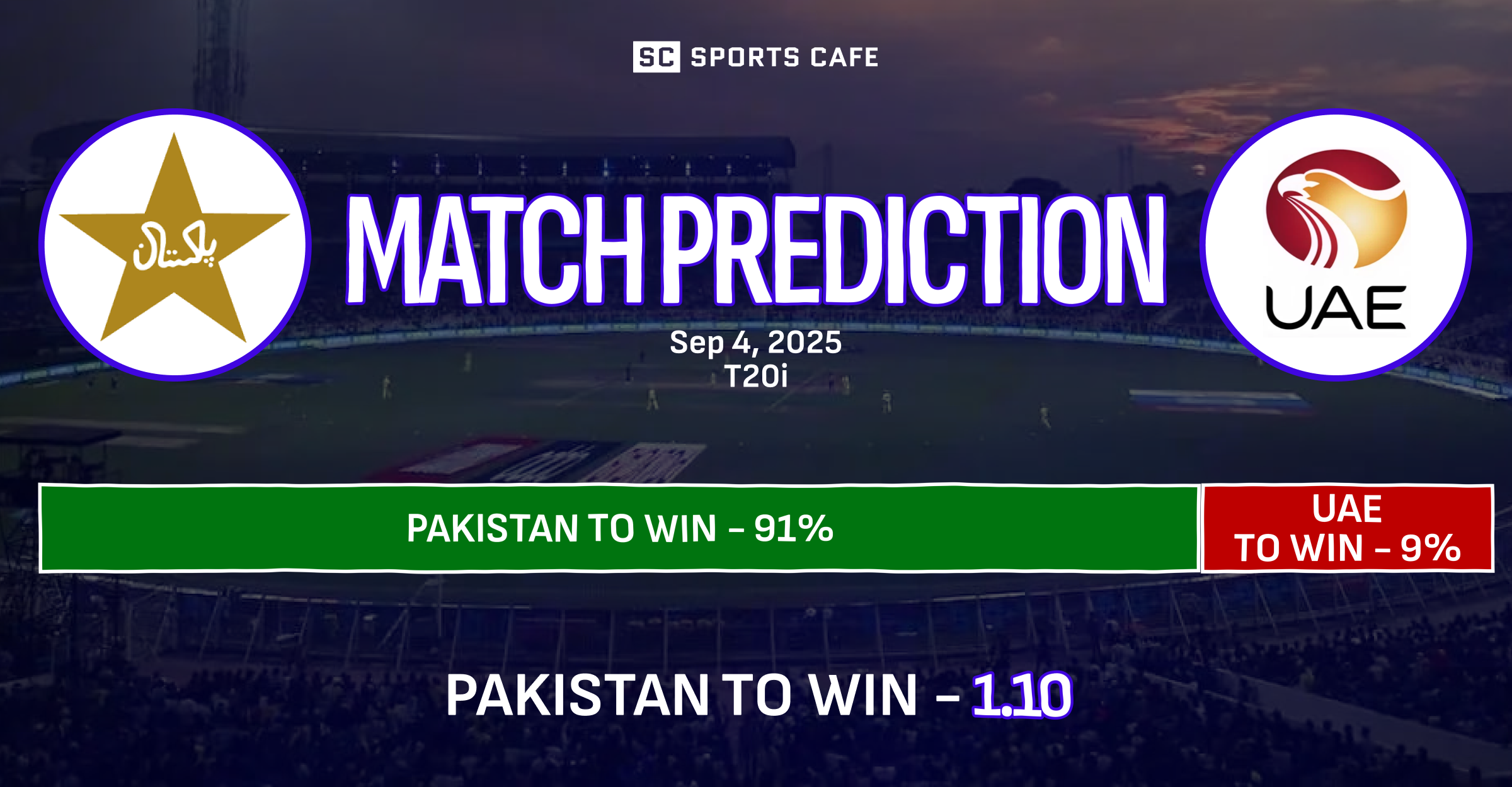 Pakistan vs United Arab Emirates